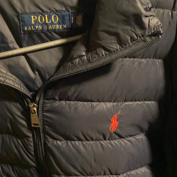 Navy blue Ralph Lauren Puffer - Picture 2 of 2